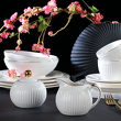 Serwis obiadowo kawowy porcelanowy z kolekcji Villa Italia
