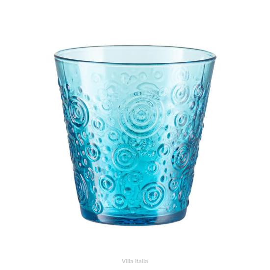 Szklanka lazurowa 250 ml 9 cm EMPIRE