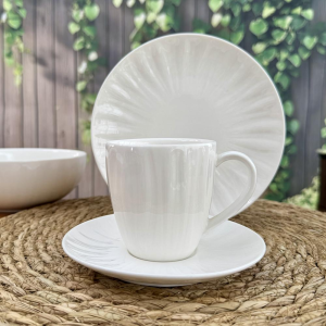 Zestaw kawowy dla 1 osoby porcelanowy UNICO 6