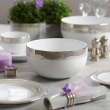 Serwis obiadowo kawowy porcelanowy na 12 osób VALENTINO 15
