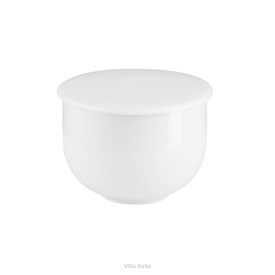 Cukiernica porcelanowa z przykrywką PLUS WHITE