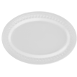 Serwis obiadowo kawowy na 12 osób porcelanowy z wazą MESYNA WHITE 9