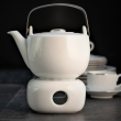 Podgrzewacz do dzbanka 13 x 13 cm porcelanowy PLUS WHITE 2