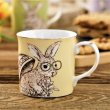 Kubek porcelanowy żółty 300 ml RABBIT 1