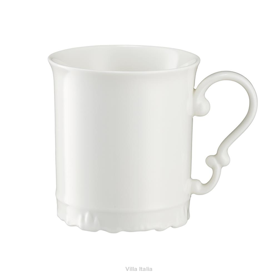 Elegancki kubek retro z porcelany wzmocnionej
