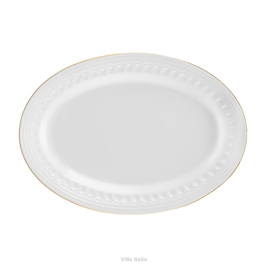  półmisek do wędlin z porcelany kostnej