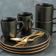 Kubek czarny ceramiczny 420 ml OTELLO Black 4
