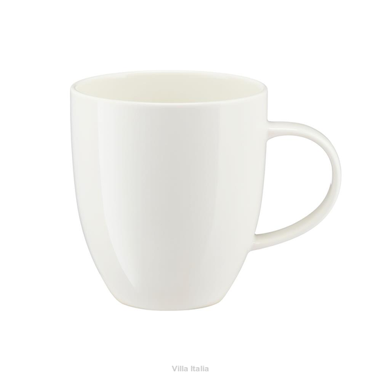 Kubek biały z ceramiki szlachetnej