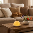 Lampion porcelanowy na tealight z wkładem LED 7,5 cm KOTY 1