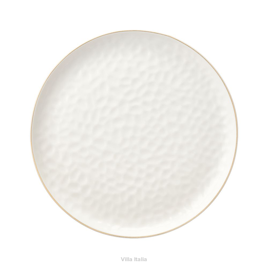 porcelanowy talerz płytki 25,5 cm do obiadu