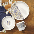 Serwis obiadowo kawowy porcelanowy na 12 osób AZULEA 3