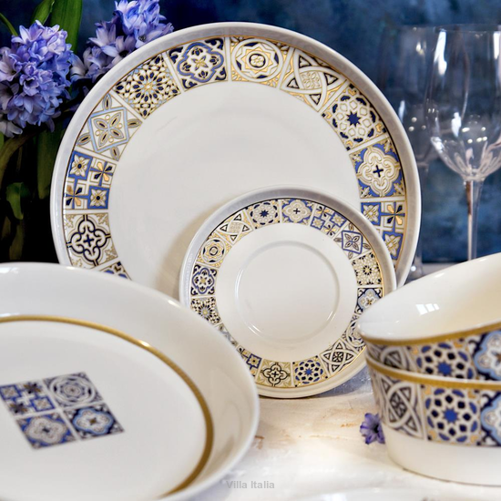 oryginalna zastawa stołowa z eleganckiej porcelany
