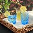Szklanka niebieska 250 ml 10,5 cm VERITA 2