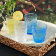 Szklanka niebieska 250 ml 10,5 cm VERITA 4