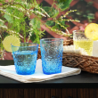 Szklanka niebieska 250 ml 10,5 cm VERITA 1