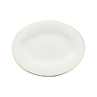 Elegancki półmisek porcelanowy ze złotem