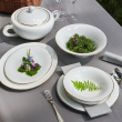 Serwis obiadowy porcelanowy na 12 osób NAOMI GOLD 19