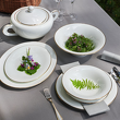 Serwis obiadowy porcelanowy na 12 osób NAOMI GOLD 19