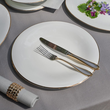 Serwis obiadowy porcelanowy na 12 osób NAOMI GOLD 20