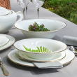 Serwis obiadowy porcelanowy na 12 osób NAOMI GOLD 14