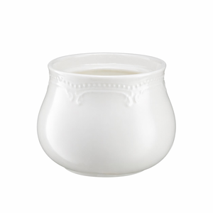 Cukiernica porcelanowa bez przykrywki WHITE PRINCESS