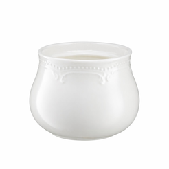 Cukiernica porcelanowa bez przykrywki WHITE PRINCESS