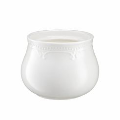 Cukiernica porcelanowa bez przykrywki WHITE PRINCESS