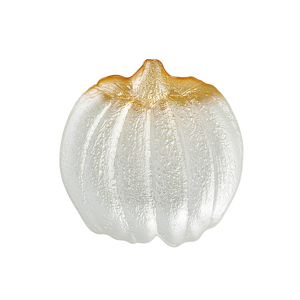 Talerz deserowy szklany 20 cm PUMPKIN