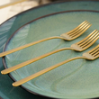 Zestaw sztućców na 12 osób 60 elementów MARIZA GOLD 8