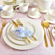 Zestaw sztućców na 12 osób 60 elementów MARIZA GOLD 1
