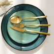 Zestaw sztućców na 12 osób 60 elementów MARIZA GOLD 9