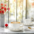 Filiżanka porcelanowa 230 ml SONETTA w pudełku prezentowym 5
