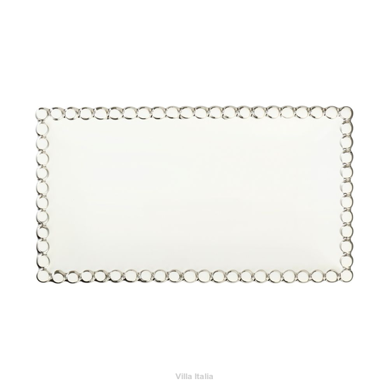 Talerz do ciasta Półmisek prostokątny 27 x 15 cm CHANTAL