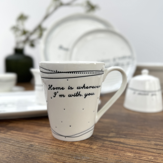 Kubek porcelanowy 350 ml UNICO 80