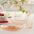 Salaterka szklana różowa 18 cm MURIEL 6