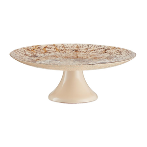 Patera na ciasto szklana 28 cm LETRA