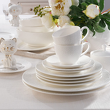 Nowoczesne filiżanki do kawy z talerzykami porcelanowymi Villa Italia