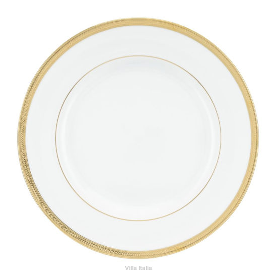Talerz płytki porcelanowy 27cm LATINA GOLD