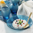 Szklanka wysoka granatowa 330 ml TWIST 3