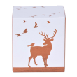 Kubek porcelanowy dekorowany 290 ml ORZECH ciemny 6