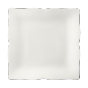 Talerz kwadratowy płytki 25x25 cm porcelanowy COMO PLATIN