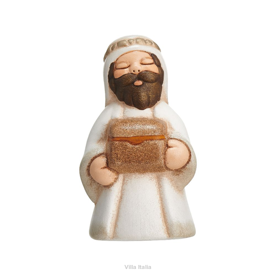 Figurka świąteczna MELCHIOR ceramiczna 6,5 cm
