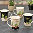 Kubek porcelanowy dekorowany 350 ml GARDENIC 2 2