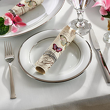 Talerzyk deserowy śniadaniowy 21,5 cm porcelanowy INFINITY 2