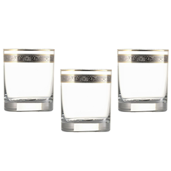 Zestaw szklanek do whisky 6 sztuk 350 ml RENESANS