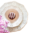 Serwis obiadowo kawowy na 12 osób porcelanowy LORETTA 9