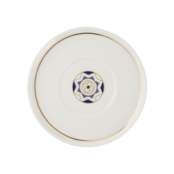 Spodek pod filiżankę 14,5 cm porcelanowy AZULEA