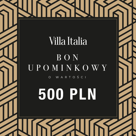 Bon podarunkowy o wartości 500 zł dostawa kurierska
