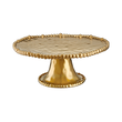 Zestaw do ciasta złoty na 6 osób porcelanowy MESTIERE GOLD 5