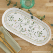 Serwis obiadowo kawowy porcelanowy na 12 osób NORIKO WHITE GREEN 32